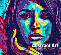 极品PS动作－抽象艺术：Abstract Art Action